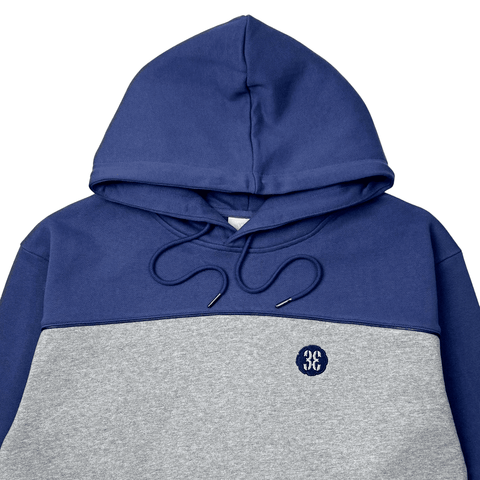 GC premium hoodie - Navy / Grey