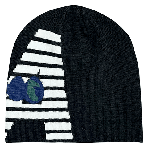 Pangea skully beanie - Black