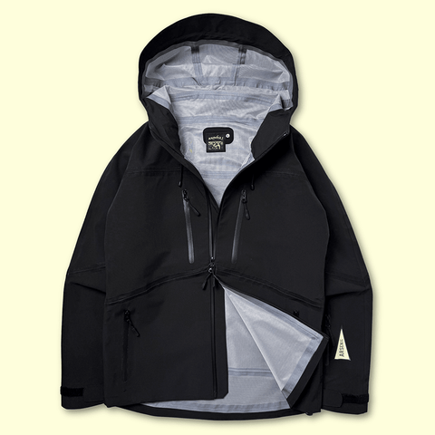 XT 3L shell jacket - Black