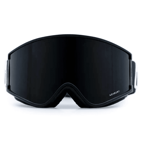 A12 goggle - Black triangle / Dark smoke + Yellow