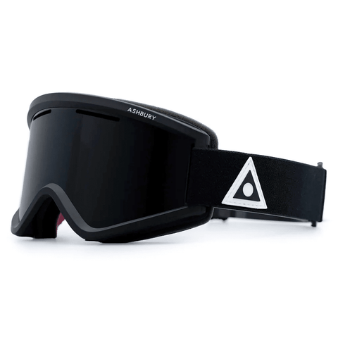 Blackbird goggle - Black triangle / Dark smoke + Yellow