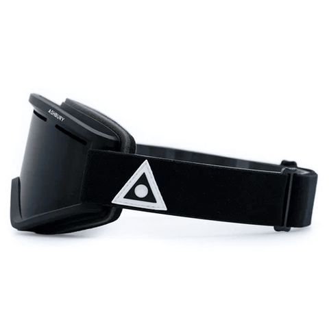 Blackbird goggle - Black triangle / Dark smoke + Yellow