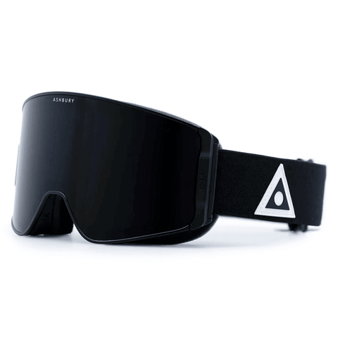Thunderbolt goggle - Black triangle / Dark smoke + Yellow