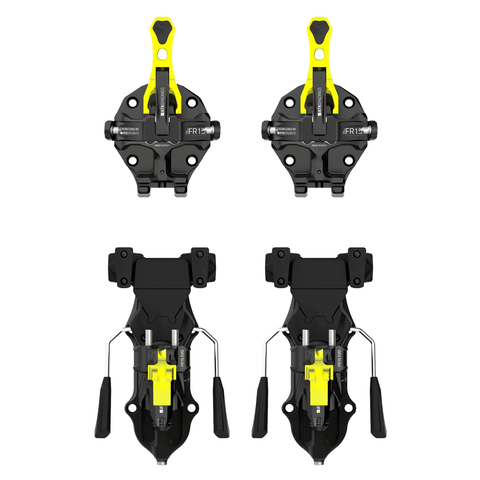 Freeraider 15 EVO bindings - Black / Yellow
