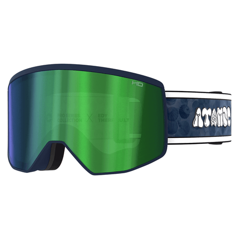 Four Pro L signature goggle - Édouard Therriault / HD green