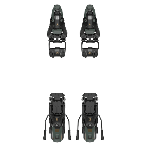 Atomic Shift² 13 MN bindings - Green / Bronze