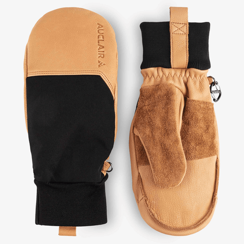 Outwest softshell mitts - Tan / Black