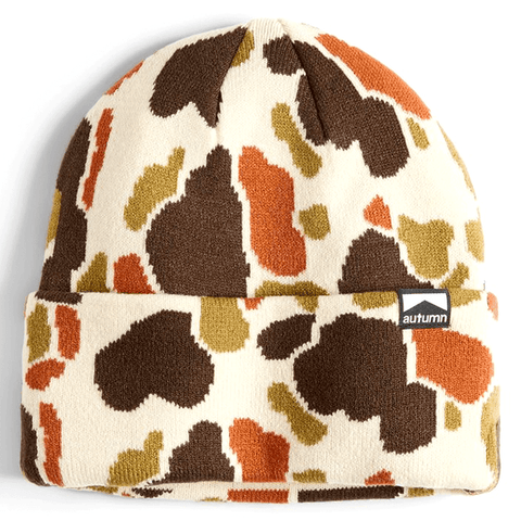 Duck camo beanie - Eggshell