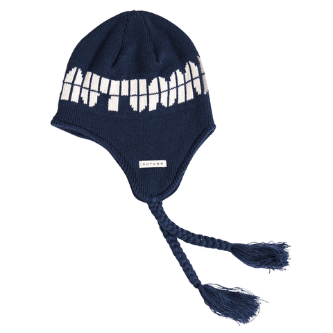 Soy ear flap beanie - Midnight