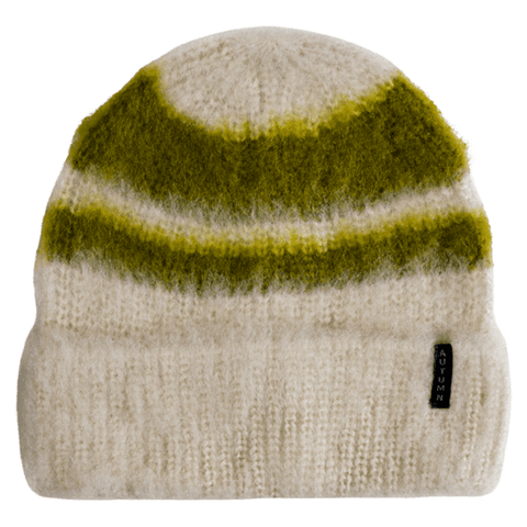 Sport stripe beanie - Natural