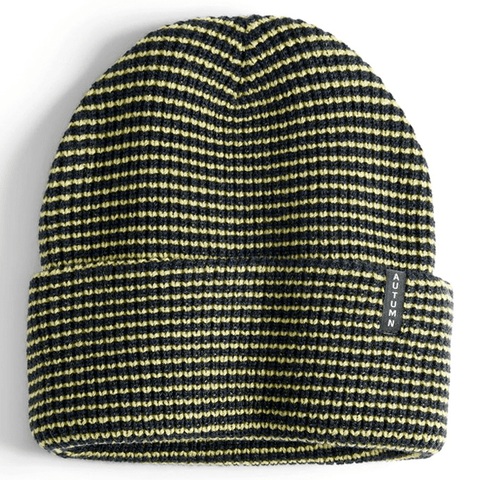 Stripe beanie - Ultramarine teal