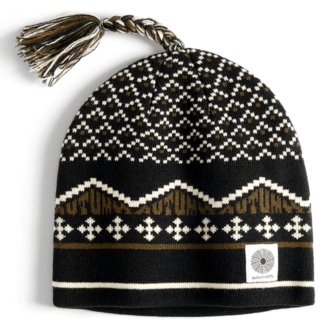 Tassle beanie - Black
