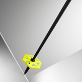 Duos freebird poles - Black / Yellow