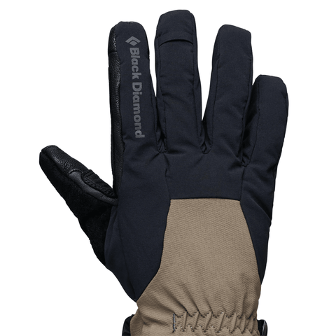 Cirque gloves - Black / Walnut