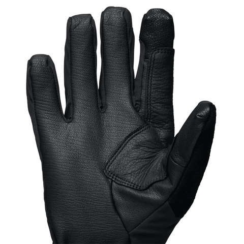 Cirque gloves - Black / Walnut