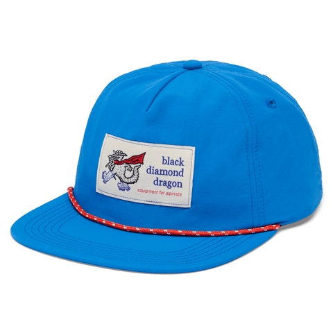 Synthetic rope hat - Drifter blue / Dragon patch