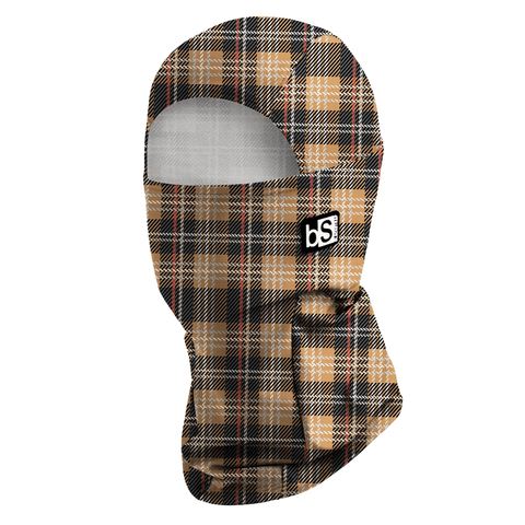 Hood balaclava - Tartan fossil