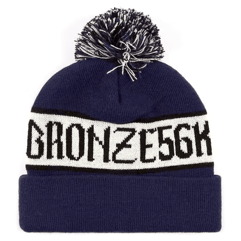 Poof ball beanie - Navy