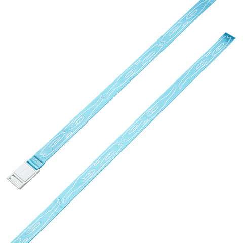 Belt #64 - Blue / White