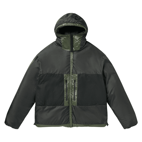 Big puffy jacket - Dark olive