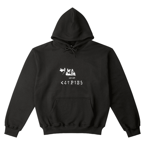 Catpiss hoodie - Black
