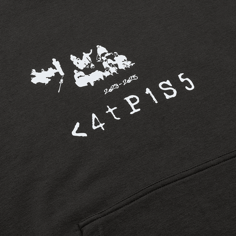 Catpiss hoodie - Black