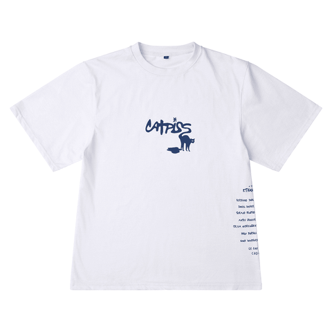Catpiss t-shirt Montréal - White