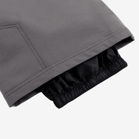 Deconstructed pantaloni pants - Dark grey / Print