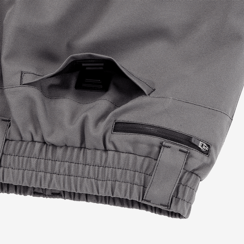 Deconstructed pantaloni pants - Dark grey / Print