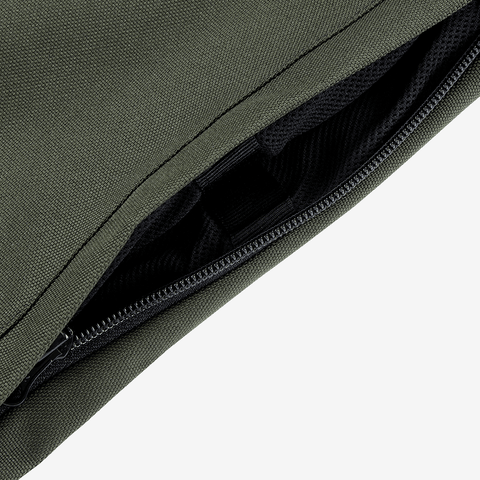 Deconstructed pantaloni pants - Dark olive / Print