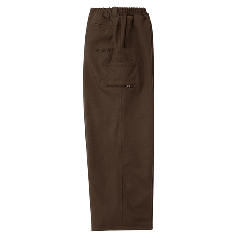 Deconstructed pantaloni pants - Brown