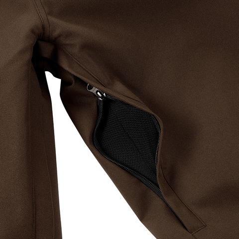 Deconstructed pantaloni pants - Brown