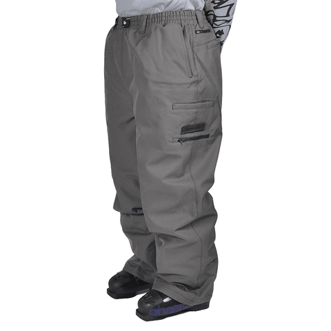 Deconstructed pantaloni pants - Dark grey