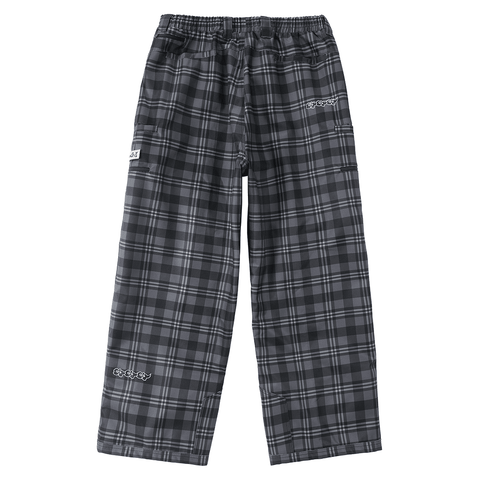 Deconstructed pantaloni pants - Grey plaid