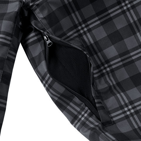 Deconstructed pantaloni pants - Grey plaid