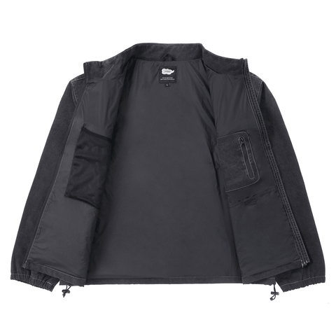 Deconstructed revamp jacket - Washed black