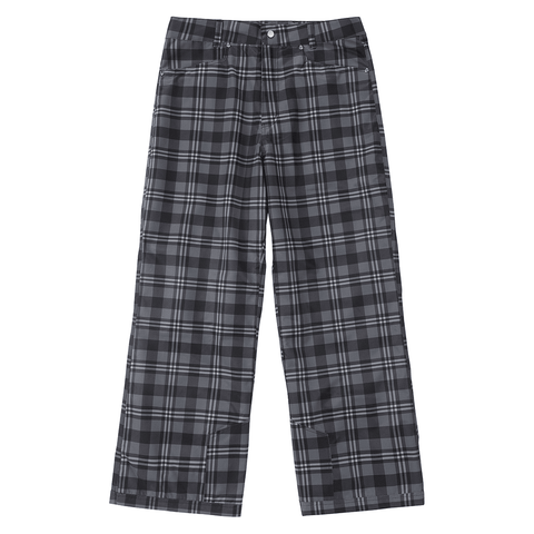 Fancy pants - Grey plaid