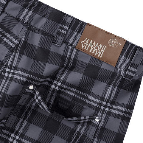 Fancy pants - Grey plaid