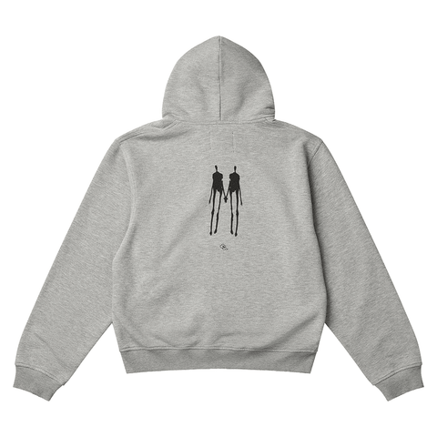 Hoodie - Heather grey