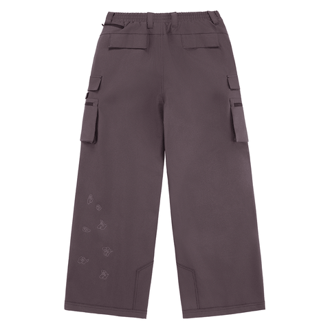 Pantaloni pants - Deep burgundy