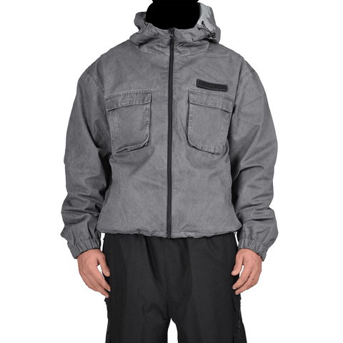 Revamp jacket - Washed dark grey