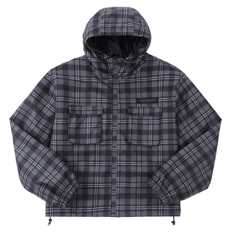 Revamp jacket - Grey plaid
