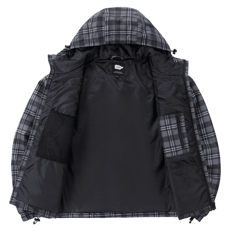 Revamp jacket - Grey plaid