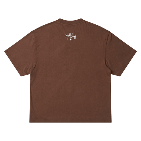 T-shirt - Brown