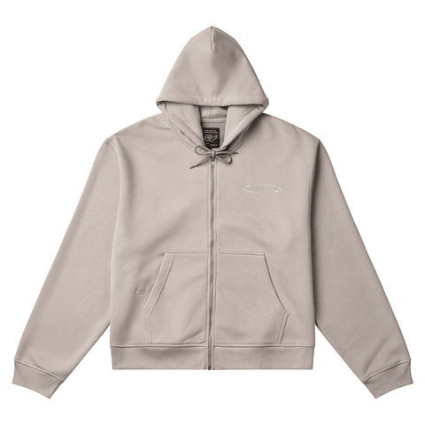 Zip hoodie - Khaki