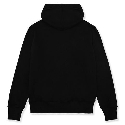 Essential zip hoodie - Black