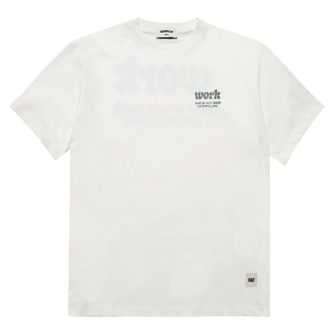 Work t-shirt - Bone