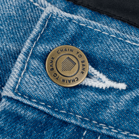 Billions baggy fit denim - Indigo stone wash