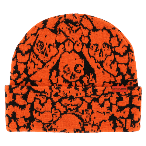 Catacombs beanie - Safety orange