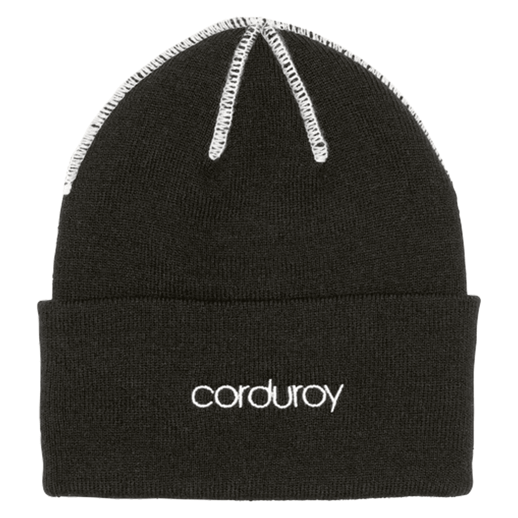 Inside out beanie - Black